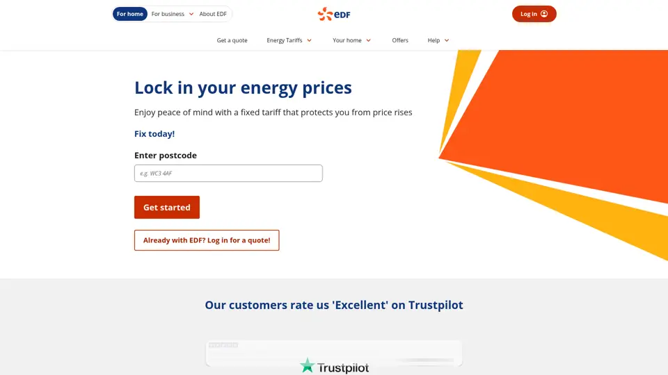 EDF homepage, 29 Jun 2026