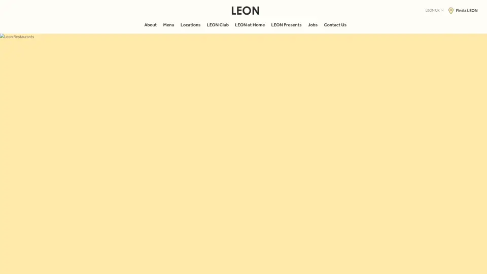 LEON homepage, 8 Jun 2026
